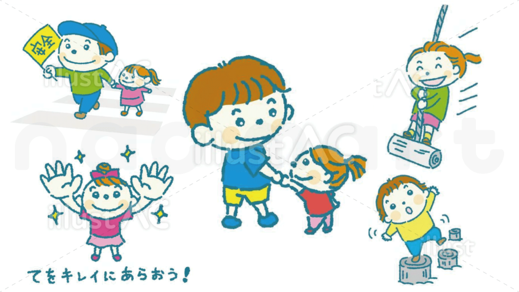 柔らかいタッチの子供のイラストまとめ